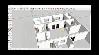 How to make house plan in Sketchup  |  house plan in Sketchup |Sketchup render