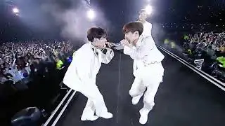 Jungkook rapping with Hoseok (Outro: Wings)