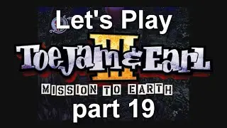 --TJ swims with Sharkies!-- Let's Play ToeJam & Earl III: Mission to Earth part 19