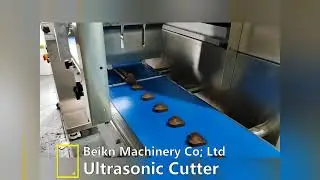 Automatic Ultrasonic Slice cutter Machine Protein Bar Cookies Cutting Machine