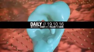 The Daily Render // 19.10.2016 // Timelapse / Speedart // MAXON Cinema 4D // OTOY OctaneRender