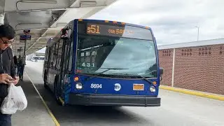 Grant City Bound 2019 Novabus LFS 8694 S51 Local Bus From St George Ferry To Grant City
