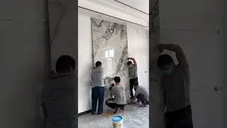 The Sintered Stone background wall comes from China#interiordesign  #homedecor #buildingmaterials