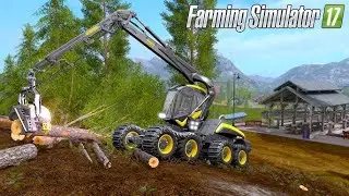 Farming Simulator 17 ☭ Совхоз Рассвет № 293. Лесоповал &bull; Тестируем Scorpion King