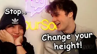Wilbur Roasts Quackity's Height