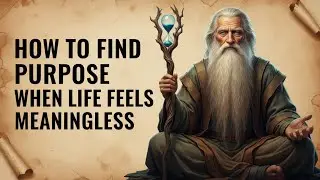 How To Find Purpose When Life Feels Meaningless | Wise Man's Life Advice For Depression & Anxiety