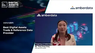 #DAA24 Best Digital Assets Trade & Reference Data Provider (Amberdata)