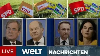 BUNDESTAGSWAHL 2021: JAMAIKA oder AMPEL? FDP und Grüne beginnen Sondierungen | WELT Newsstream