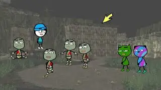 Zombies! Cursor, Grom and Psychedelic Shadow save the day!