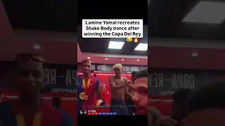 Lamine Yamal Recreates Shake Body Dance 😂