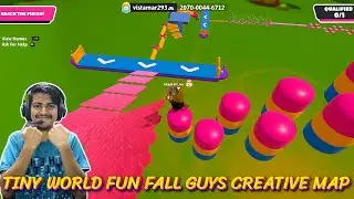 A FUN TINY WORLD FALL GUYS CREATIVE MAP 🔥  (2070-0044-6712)