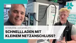 Schnellladen trotz geringem Netzanschluss - IAA Mobility 2025 Interview - KREISEL CHIMERO