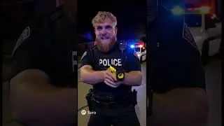 I could watch a whole show of this 😂💀 #jakepaul #pov #funny #police #crime