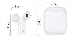 Маленькие наушники с микрофоном HBQ беспроводные Tws Bluetooth 5,0 + зарядная коробка на Алиэкспресс