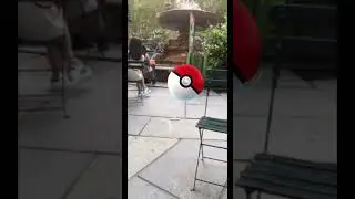 Catching my Shiny Mew in PoGo #pokemon #pokemongo #shinymew #151 #mew #shiny