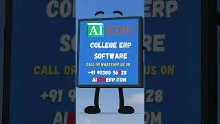 AIeduERP.com - Best college management system for free | #collegeerpsystem #collegeerp