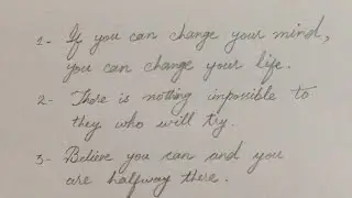 Cursive Handwriting | How to write in cursive handwriting style #calligraphy #handwriting