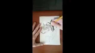 ТАТУ Нарисовать волка как нарисовать тату волк |  drawing tattoo sketch wolf