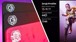 ARTISAN MOUSEPAD MADE ME A GOD - Apex Legends Season 10 Wraith Gameplay