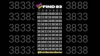 Think Fast: Can You Solve This Cognitive Brain Teaser?  #shorts
