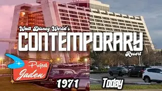 Disney’s Contemporary Resort Now and Then, comparing old photos and forgotten spots