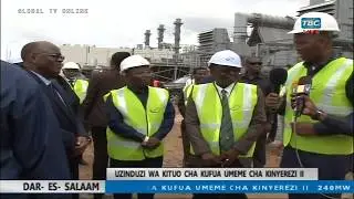 JPM Katika Uzinduzi wa Mtambo wa Kufua Umeme, Kinyerezi 2