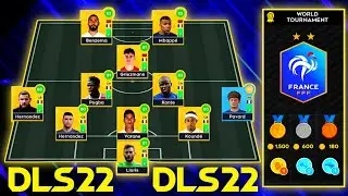 THE STRONGEST LEGENDARY COUNTRY! 🇫🇷 | WORLD TOURNAMENT - DLS 22 ONLINE EVENT