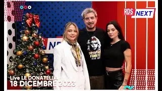 PAOLO RUFFINI SI RACCONTA ALLE DONATELLA   - LE DONATELLA 18/12/2023