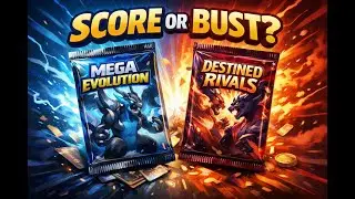 Pokemon Tin #1: One pack of Mega Evolutions and one pack of Destined Rivals