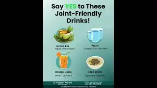 ✅ Best Drinks for Joint Health | Say YES to These Joint-Friendly Drinks!