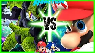 Mario & Sonic React to Perfect Cell VS Mario