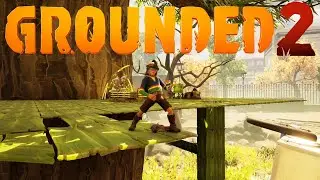 The Ultimate Treehouse Build Continues! - Grounded 2