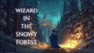 Medieval Fantasy Music for Sleep & Relaxation | Wizard in the Snowy Forest