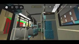 (Custom route) playing croydon bus simulator roblox on board the arriva bus on X76 custome route