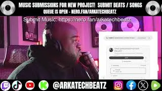 MUSIC SUBMISSIONS FOR NEW PROJECT!  SUBMIT BEATS AND SONGS
