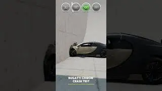 Bugatti Chiron Crash Test 💥 | Chance of Survival?