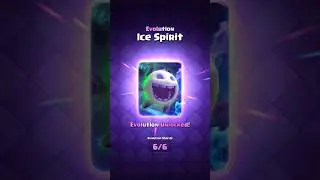 НОВЫЙ гайд по эволюции ледяного духа! ❄️#clashroyale #shorts