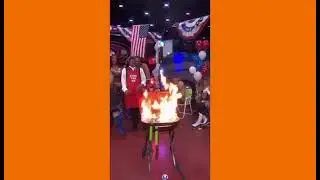 WWE Kane Set Grill on Fire Part 725