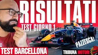 🔥FINE TEST BARCELLONA GIORNO 1: RED BULL DAVANTI A TUTTI