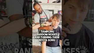 Building a song out of random noises in a barber shop 💈💈💈