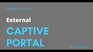 Ubiquiti Unifi External Captive Portal