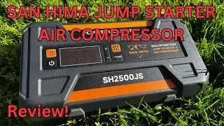 Best Portable Jump Starter with Air Compressor? Testing on 34