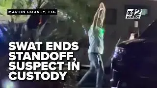 Mourning man sparks SWAT standoff after shooting at park ranger in Martin County