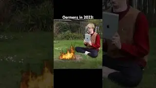 Undercover als oermens 😂