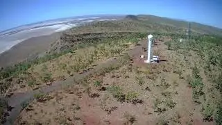 Drone view from the Five Rivers Lookout, Wyndham