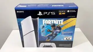 PS5 Slim Fortnite Bundle Unboxing! Black Friday Deal