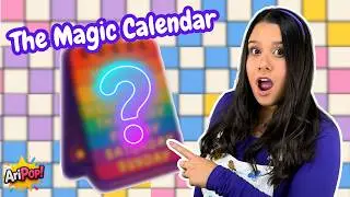 What’s Hiding in the Magic Calendar? (Días de la Semana!)