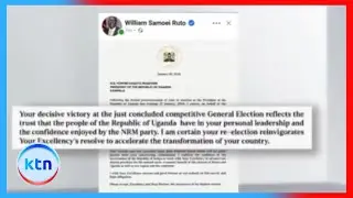 African Union and President Ruto congratulate President Museveni amid election controversy