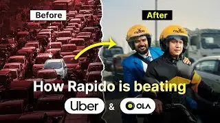 How Rapido is DISRUPTING Ola and Uber's Duopoly in India | Product Case Study | Scale by Airtribe