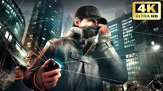 Watch Dogs All Cutscenes Cinematic 4K 60 Fps Ultra HD